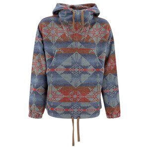 Beams Plus Mil Smock Jacquard Shaggy Hoodie Tag Size M Men